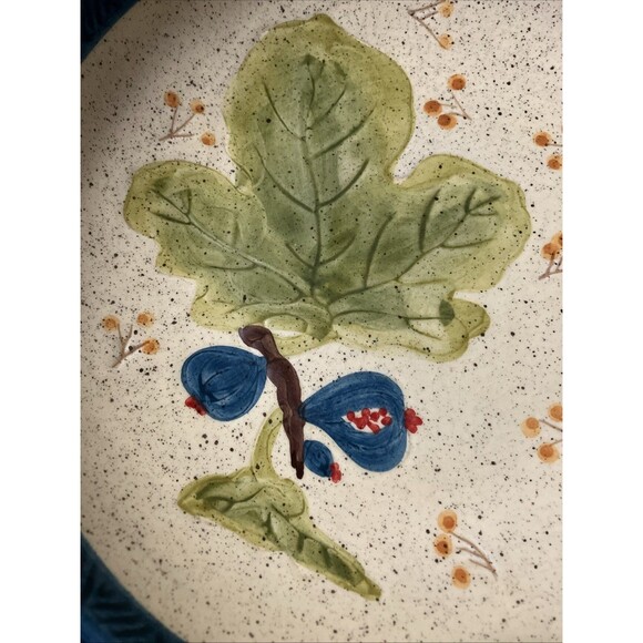 WILLIAMS-SONOMA Pasta Large Bowl "FIG"9.5’ Vintage, Crafted In Italy -2011 - Picture 5 of 15